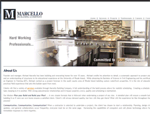 Tablet Screenshot of marcellobuildingco.com